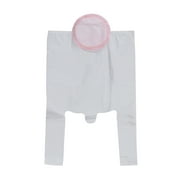 WEAVILUX Commode Liner Bags Transparent Plastic 35PCS for Commode Pails